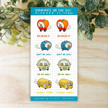 Original Hammies On the Go! Sticker Sheet