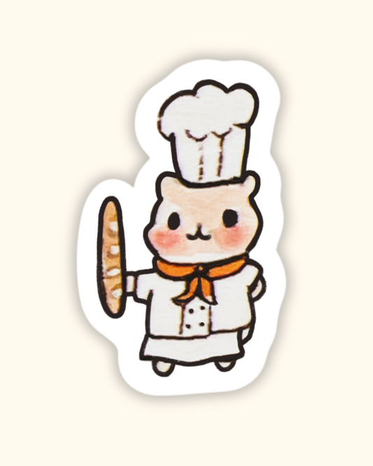 Baker Hammy Sticker