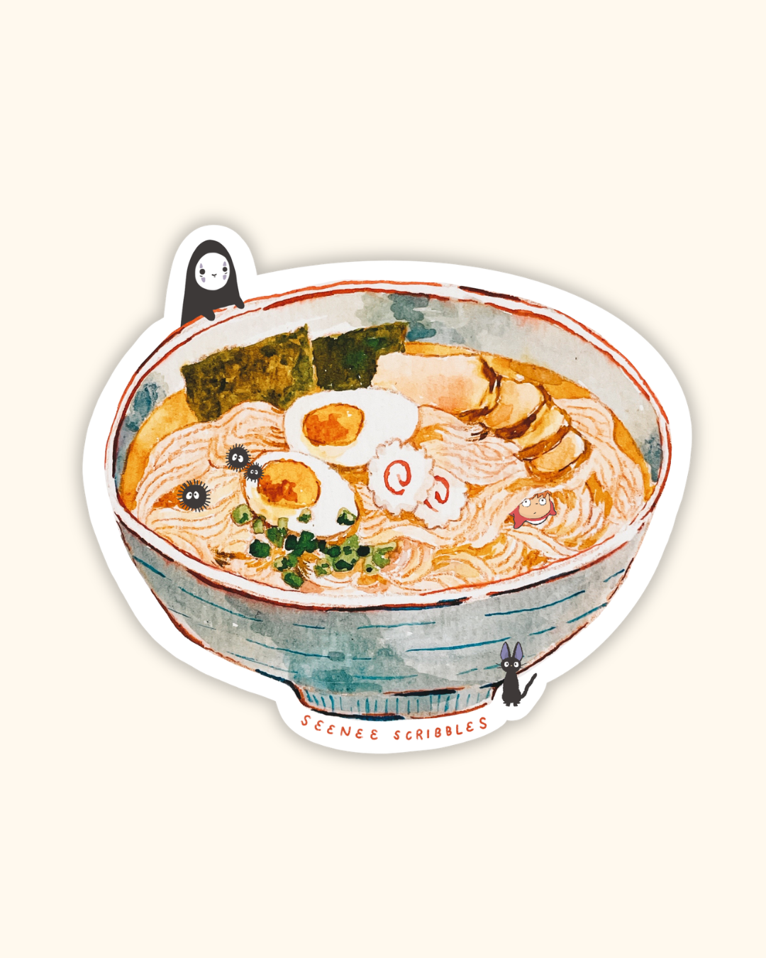 Ghibli Ramen Sticker